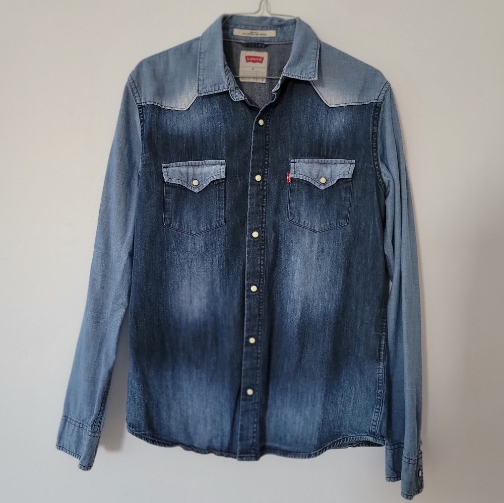 LEVI'S men jeans shirt size M